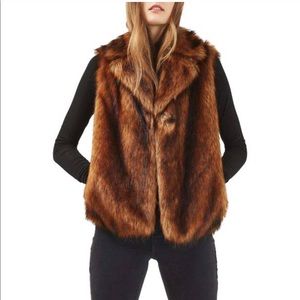 Top shop Faux Fur Vest